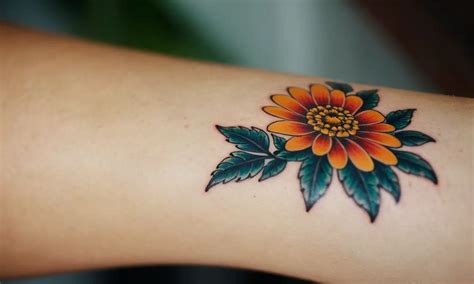 Meaning Of Marigold Tattoo The Symbolism And Beauty