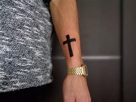 Meaningful Cross Tattoos For Men