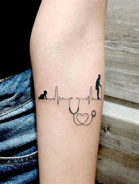 Small yet Meaningful Nurse Tattoo Designs