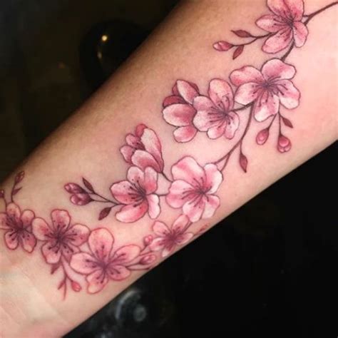 Med Tech Tatuaggi Con Fiori Di Ciliegio Tatuaggi