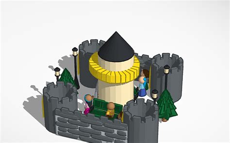 Medieval Designs in Tinkercad for School Projects