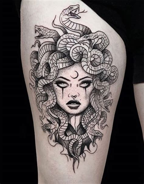 Medusa Tattoo Designs and Meanings Explained