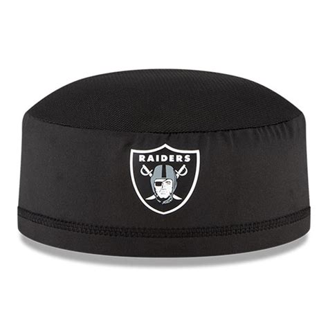 Men S Las Vegas Raiders New Era Black Nfl Training Skully Cap