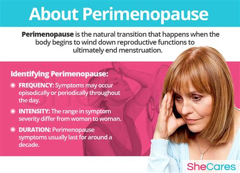 Menopause Identifying The Signs Of Perimenopause