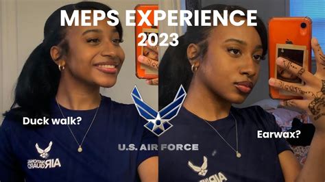 Meps Shipping For Air Force Bmt Youtube