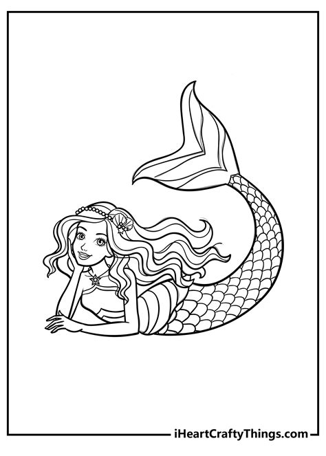 10 Mermaid Printables for Kids