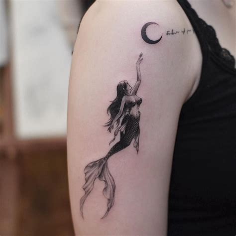 Mermaid Tattoo Ideas and Designs for Women