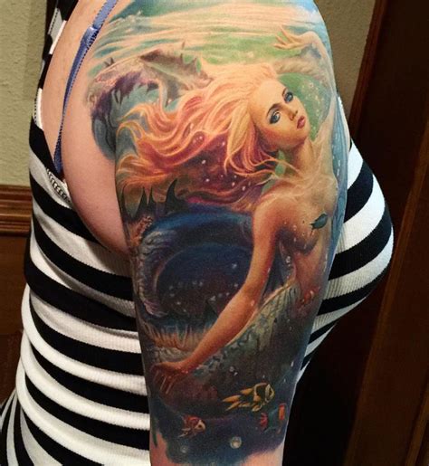 Mermaid Tattoos: Meaning and Beautiful Design Ideas