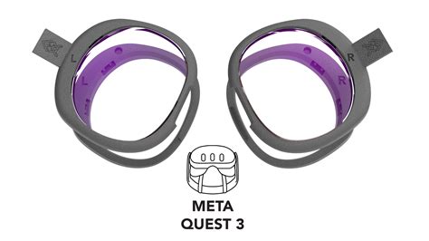 Meta Quest 3 Vr Prescription Lens Insert Kit Reloptix