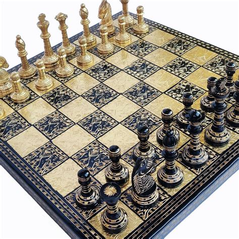 Metal Chess Sets Brass Chess Sets