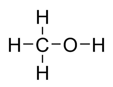 Methanol Diagram