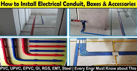 Method Statement For Installation Of Electrical Conduit And Boxes