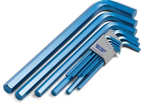 Metric Blue Metric Long Hex Key Set 19G971 Ust194299 Grainger