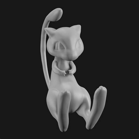 Mewtwo 3D Printing Model Stl Pok Mon