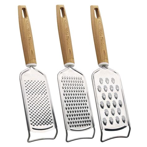 Mglimz Handle Cheese Graters For Kitchen Stainless Steel Multi Purpose