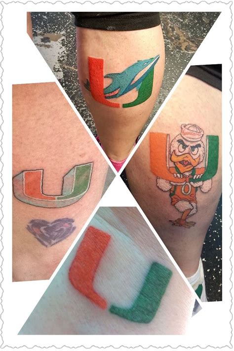 7 Miami Hurricanes Tattoo Designs for Fans