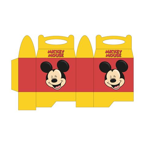 Mickey Mouse Box Templates 13 Free Pdf Printables Printablee