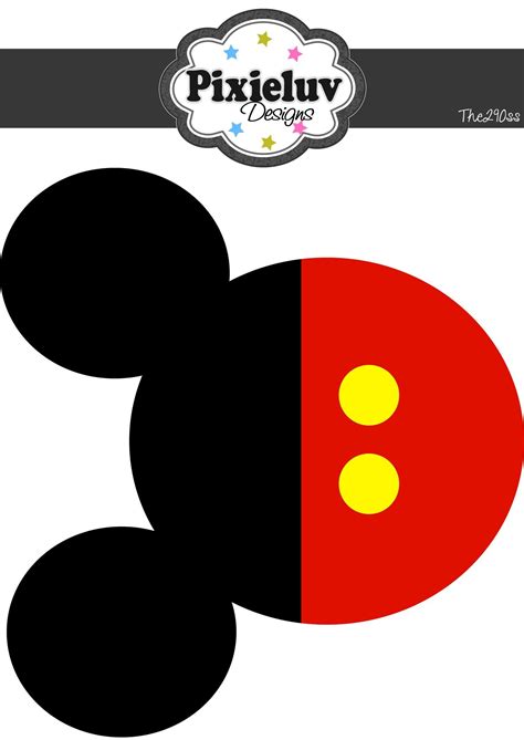 Mickey Mouse Printable Cutouts