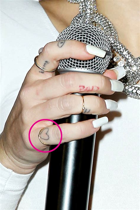 Miley Cyrus 74 Tattoos