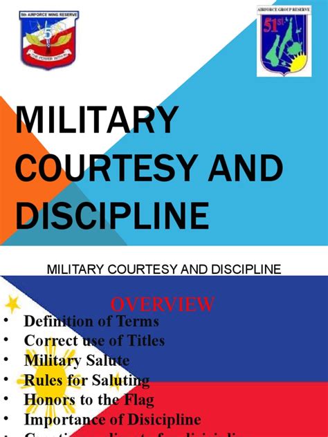 Military Courtesy And Discipline Pdf