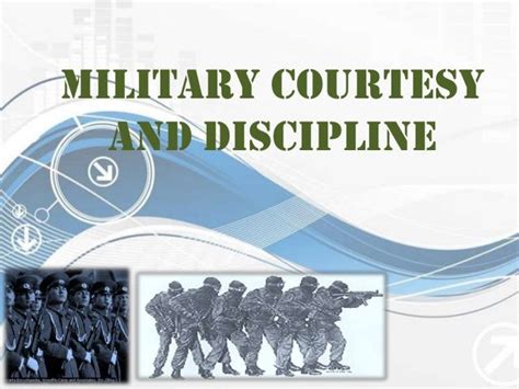 Military Courtesy And Discipline Ppt