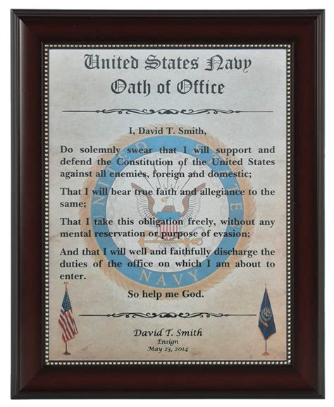 Military Officer Amp 39 S Oath Of Office Air Force Oath Of Etsy Military Officer Oath Officer