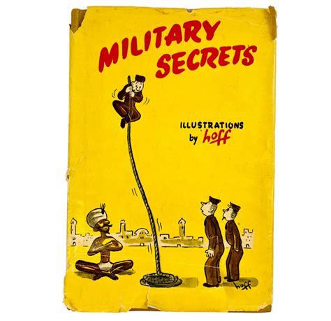 Military Secrets Illustrated By Syd Hoff 1943 1St Edition Etsy