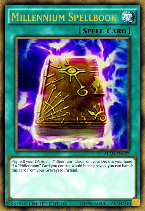 Millennium Spellbook Yu Gi Oh