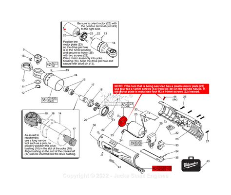 Milwaukee 2457 20 Serial D54c M12 3 8 Amp Quot Ratchet Parts Parts Diagram For M12 3 8 Amp Quot Ratchet