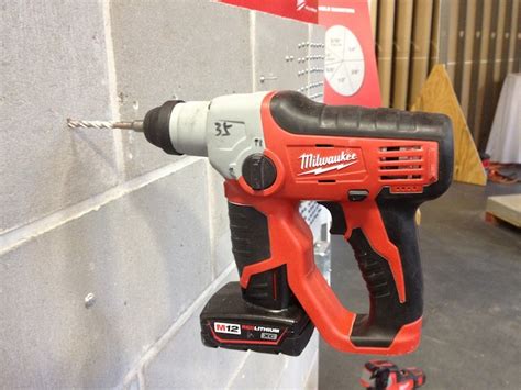 Milwaukee M12 1 2 Sds Rotary Hammer Pint Sized Power Tools In