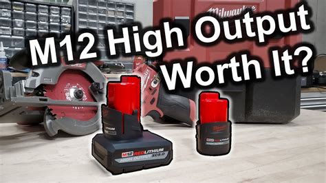 Milwaukee M12 And 5Ah High Output Battery Review And Performance Test