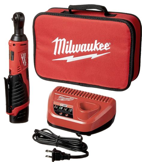 Milwaukee M12 Cordless 1 4 Lithium Ion Ratchet Kit Amazon Ca Tools