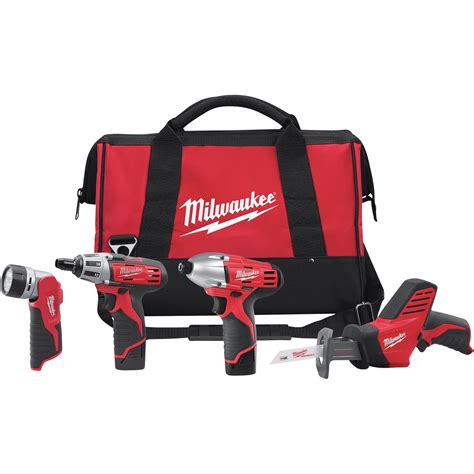 Milwaukee M12 Cordless 4 Tool Combo Kit 2491 24 Review