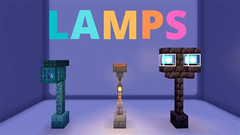 Minecraft 3 Simple Lamp Build Ideas Designs R Detailcraft