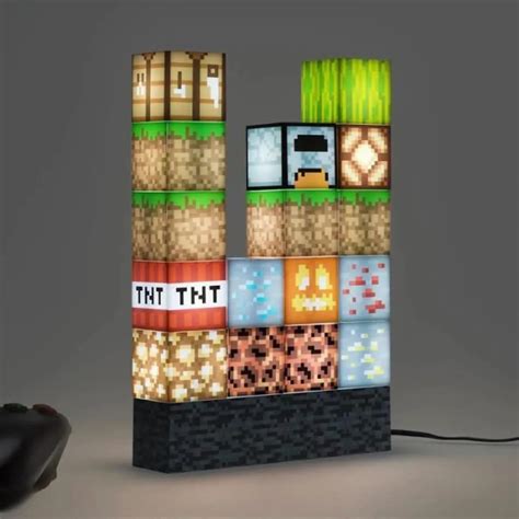 Minecraft Building Block Lamp Electronic First