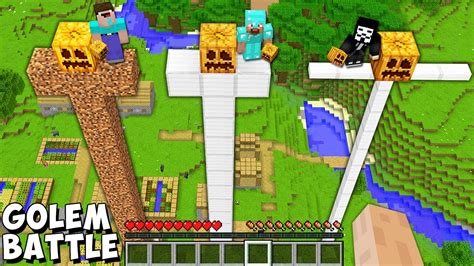 Minecraft But You Can Spawn Tallest Secret Golems In Minecraft