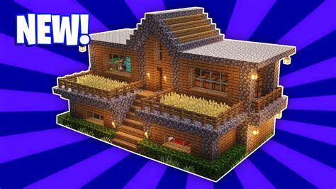 Minecraft How To Build A Survival House Youtube