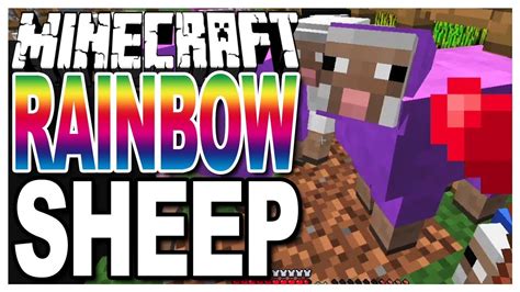 Minecraft Ps4 How To Make Jeb Rainbow Sheep 0119 Youtube