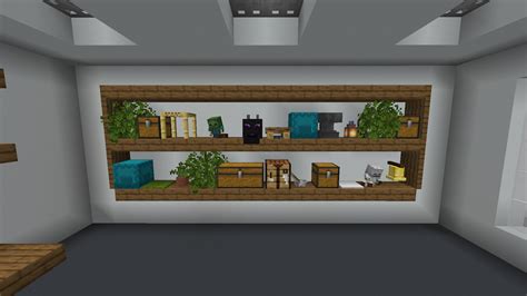 Minecraft Shelves Wallpaper This Mod Provides A Few New Ways To And Then A Step Up In Storage