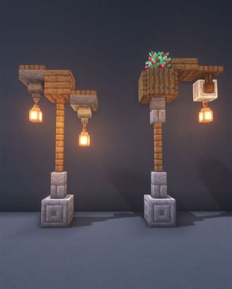 Minecraft Street Lamp Design