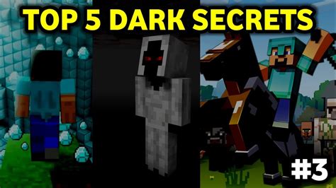 Minecraft Top 5 Dark Secrets Youtube