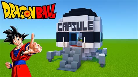 Minecraft Tutorial How To Make The Capsule Corp Space Ship Dragonball