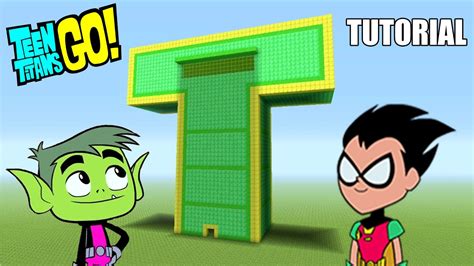 Minecraft Tutorial How To Make The Teen Titans Go Titans Tower Teen