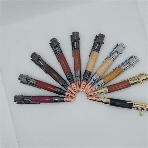 Mini 30 Cal Bolt Action Rifle Pen Rts Woodturning Gifts