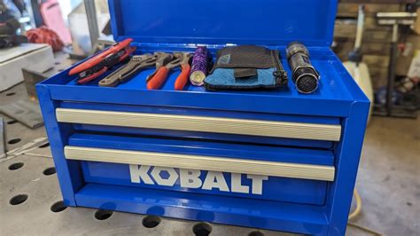 Mini Kobalt Tool Box: Compact Storage for DIY Pros