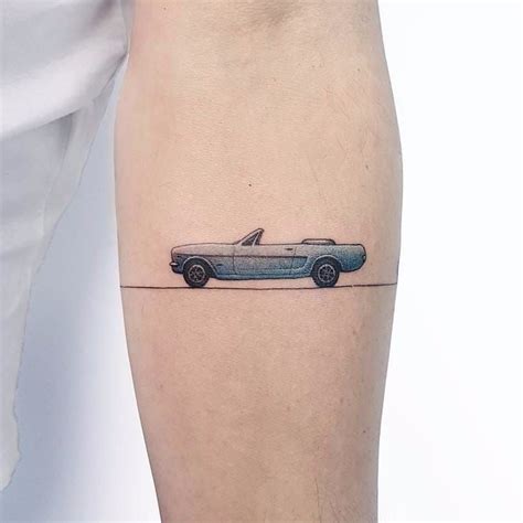 Minimalist Car Tattoo Janio Cesar