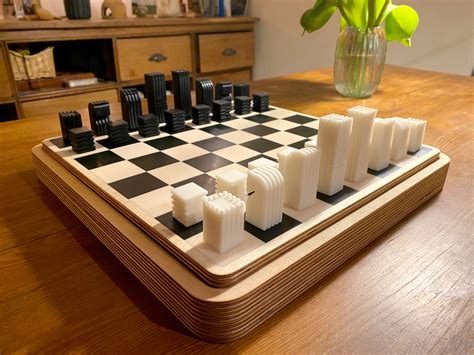 Minimalist Chess Set