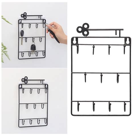 Minimalist Home Decor Wall Hooks For Coats Mounted Wrought Iron Ebay