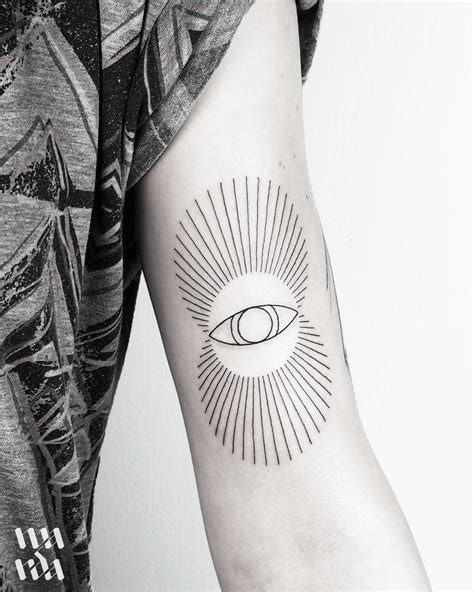 Minimalist Linework Tattoo By Warda Tattoogrid Net