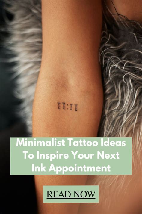 Minimalist Tattoo Ideas To Inspire Your Next Ink Appointment Artofit